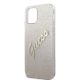 6. Guess GUHCP12LPCUGLSGO iPhone 12 Pro Max 6,7" Gold/Gold Hardcase Glitter Gradient Script