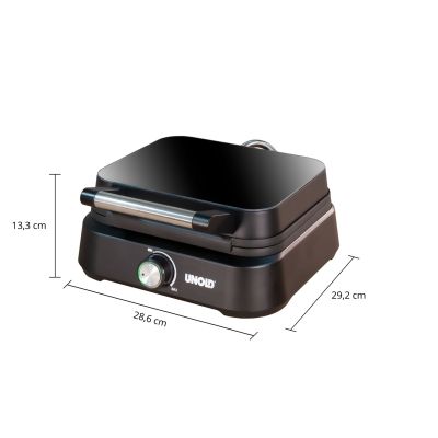 4. Unold 48275 2-Waffeleisen 1500W Schwarz