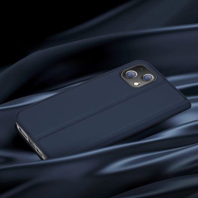 11. Dux Ducis Skin Pro Holster Flip Cover für iPhone 14 Plus schwarz