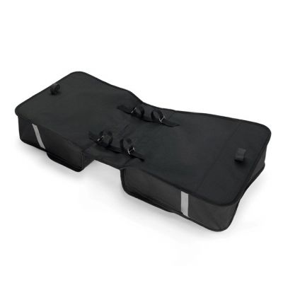 3. Wozinsky doppelte Fahrradtasche für den Gepäckträger, 28 l, schwarz (WBB34BK)
