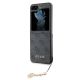 6. Guess 4G Charms Collection Hülle für Samsung Galaxy Z Flip 5 – Grau