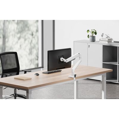 10. Neomounts DS70-250WH1 Monitorhalterung/Ständer 88,9 cm (35") Schreibtisch Weiß