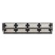 3. Digitus Patchpanel 19 Zoll, 48 RJ45-Anschlüsse, LSA vertikal, Cat. 6, ungeschirmt, 2 HE, schwarz, Kabelführung, Beschriftungsfelder