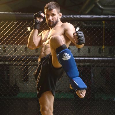 2. Flexible Schienbeinschoner M - Shinrage Blue