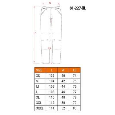 NEO Tools 81-227-XL Schutzhose