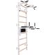 27. Turnleiter mit verstellbarer Stange und Griffbank, Modell 732W