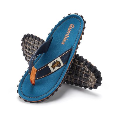 2. Gumbies Unisex-Flip-Flops ISLANDER FLIP-FLOP DREIFARBIG BLAU