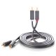 7. Ugreen AV104 10520 Audiokabel 2RCA (männlich) / 2RCA (männlich) 5 m – grau