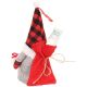 20. Dekorativer Weihnachtsmann mit Geschenktüte, 20 cm, Mädchen