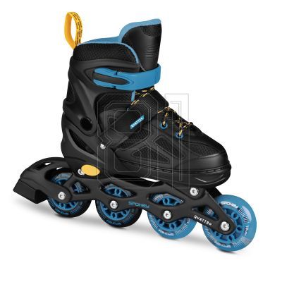 3. Spokey Quattro 4IN1 SPK-943433 Inlineskates Größe 34-37 BK/DBL