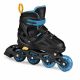 3. Spokey Quattro 4IN1 SPK-943433 Inlineskates Größe 34-37 BK/DBL