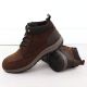 4. Rieker 03630-22 Herren-Ankle-Boots aus braunem, wasserdichtem Leder