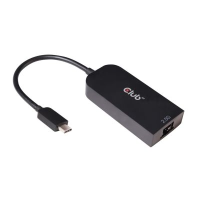 CLUB3D CAC-1520 Geschlechtswandler / USB-C-Ethernet-Kabel Schwarz