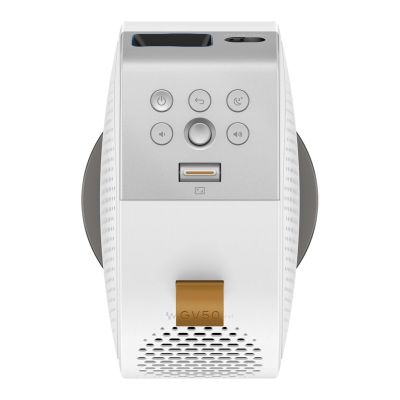 3. BenQ GV50 Projektor | Full HD (1920 x 1080) | 500 ANSI Lumen | Weiß/Grau | WLAN