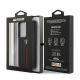 8. Ferrari FEOSIHCS21LBK S21 Ultra G998 czarny/black hardcase Off Track Leather Nylon Stripe
