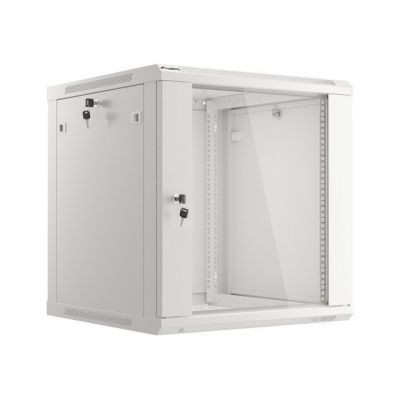 15. Lanberg WF01-6612-10S Rack 12U Wandschrank Grau