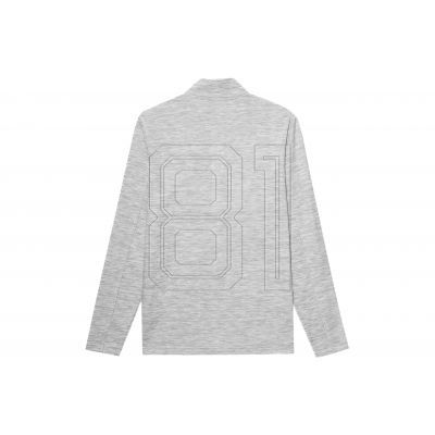 3. Sweatshirt 4F M 4FSS23TFLEM052 cooles hellgrau meliert