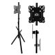 27. MACLEAN TV-Bodenhalterung / -Ständer, 27–55 Zoll, max. VESA 200 x 200, max. 60 kg, MC-181 B