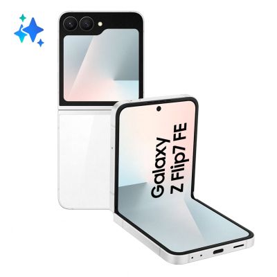 4. Samsung Galaxy Z Flip7 FE 17 cm (6,7") 5G 8 GB 128 GB 4000 mAh Weiß
