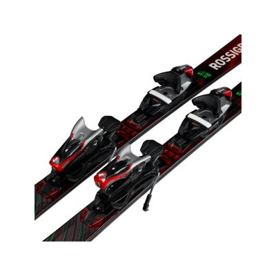 4. Rossignol Hero ST Ti + LOOK Spx 14 Konect Gw B80 Silver Red Bindung