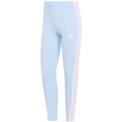 2. Damenleggings adidas Essentials 3-Stripes Cotton hellblau KD2352