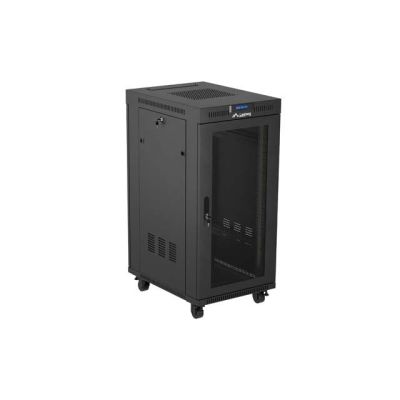 16. LANBERG Standrack-Schrank 19" 24U 600x800 Schwarz