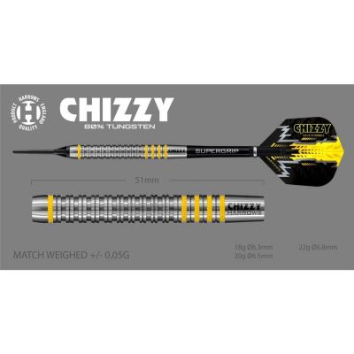 4. Harrows Chizzy Messing Softip Darts HS-TNK-000013872