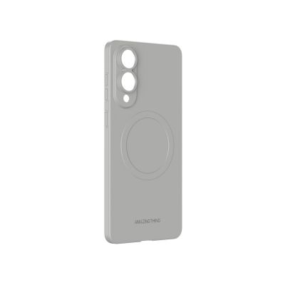4. AmazingThing Minimal Air Case mit Magnetring für Samsung Galaxy S25 Edge - Grau