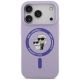 3. Karl Lagerfeld Silicone Karl&Choupette Ring MagSafe Hülle für iPhone 18 Pro / 17 Pro – violett