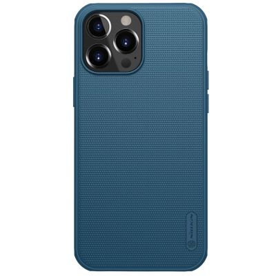Nillkin Super Frosted Shield verstärkte Hülle, Cover für iPhone 13 Pro Max, blau