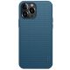 Nillkin Super Frosted Shield verstärkte Hülle, Cover für iPhone 13 Pro Max, blau