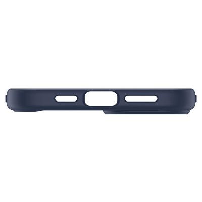 8. Spigen Crystal Hybrid-Hülle für iPhone 15 Plus – transparent und blau