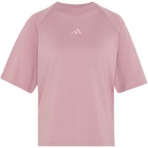 adidas Kit Small Logo Damen-T-Shirt, puderrosa KT0296