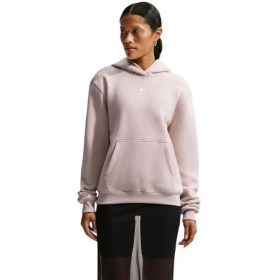 Nike Studio Damen-Fleece-Sweatshirt, mittelschwer, rosa, IM8100 236
