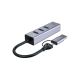 4. Conceptronic ABBY25G Dockingstation, kabelgebunden, USB 3.2 Gen 1 (3.1 Gen 1), Typ-A + Typ-C, Grau
