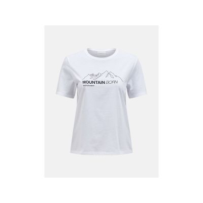 Peak Performance W Explore Graphic Tee Weiß
