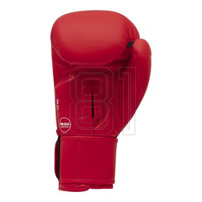 5. IBA-zugelassene adidas Turnier-Boxhandschuhe rot