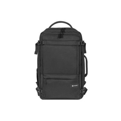 2. NATEC CAMEL LITE Laptop-Rucksack, schwarz, 15,6" 19 L
