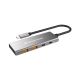 Conceptronic HUBBIES15G USB 3.2 Gen 2 (3.1 Gen 2) Typ-C Hubs und Hubs 10000 Mbit/s Grau