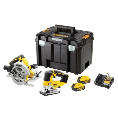 DEWALT Kombi-Set 18V DCK2012P2T (DCS570 + DCS334) 2x5,0Ah