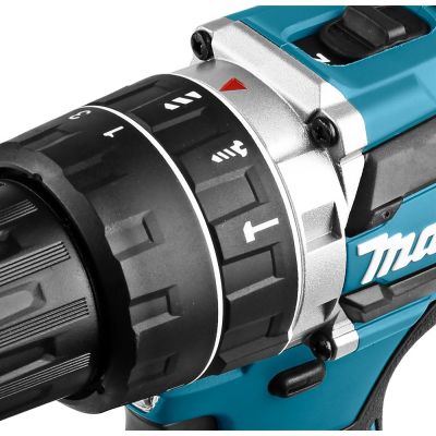 10. Makita DHP484 2000 U/min Schwarz, Blau