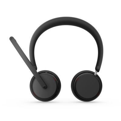 9. Lenovo 6550 Headset Kabelloses Kopfbügel-Headset Büro/Callcenter USB Typ-C Bluetooth Schwarz