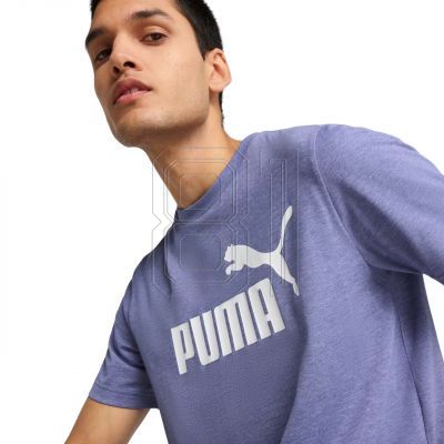 3. Puma Ess No. 1 Logo Heathear Tee M 682551 46