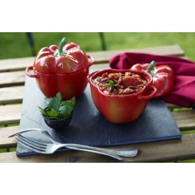 5. Mini-Cocotte-Rundpaprika STAUB 40500-325-0 - rot 470 ml