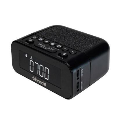 Albrecht DR 451 DAB+/UKW Radiowecker, schwarz