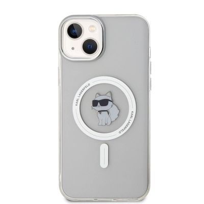 3. Karl Lagerfeld IML Choupette MagSafe Hülle für iPhone 15 Plus – transparent