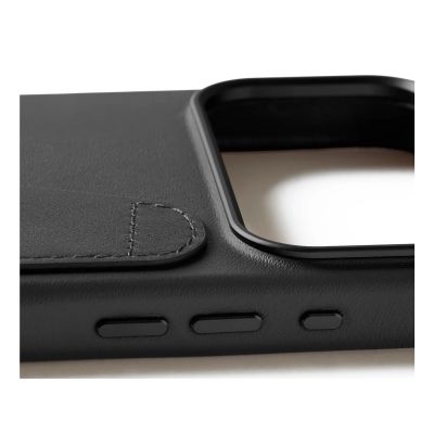 7. Mujjo Wallet Lederhülle - Lederhülle für iPhone 17 Pro Max, kompatibel mit MagSafe (schwarz)