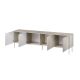 2. SIENA TV-Schrank 200x40x60 Kaschmir matt
