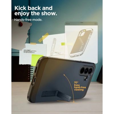 13. Spigen Tough Armor Hülle für Samsung Galaxy A57 5G – Marineblau