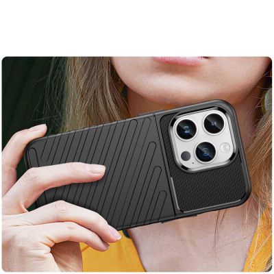 5. Thunder Case iPhone 14 Pro gepanzerte Hülle schwarz